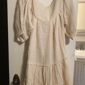 NWT Free People Ecru Dress - Size SM